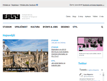Tablet Screenshot of easymagazine.cz